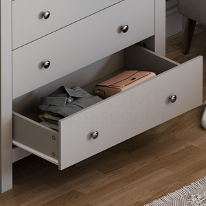 Arlington 5-Drawer Chest - Grey