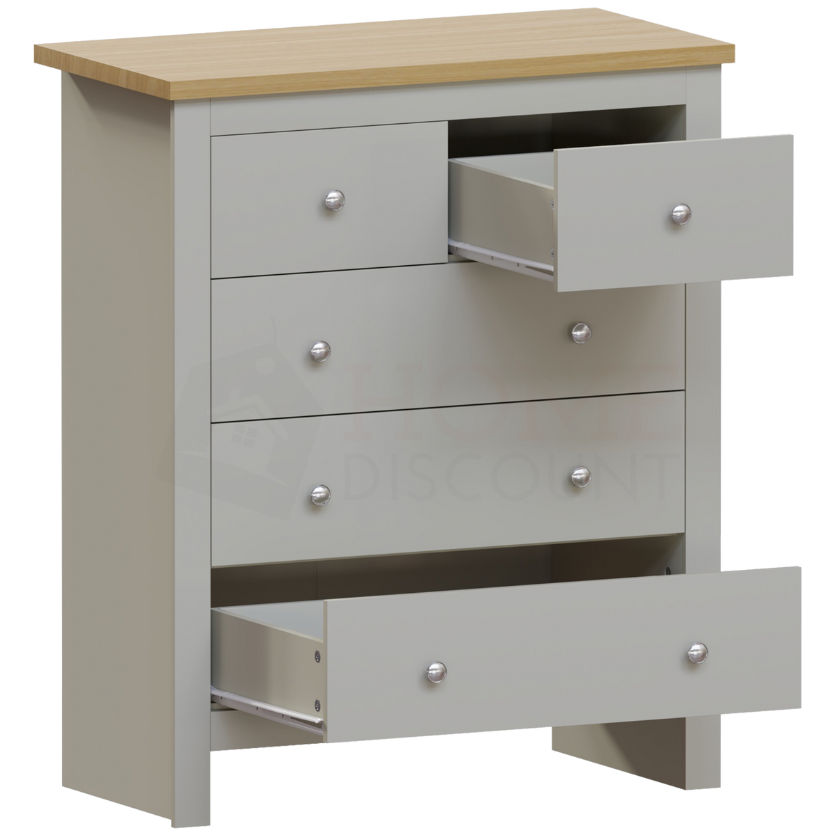Arlington 5-Drawer Chest - Grey