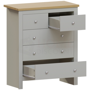 Arlington 5-Drawer Chest - Grey