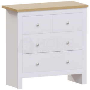 Arlington 4-Drawer Chest - White