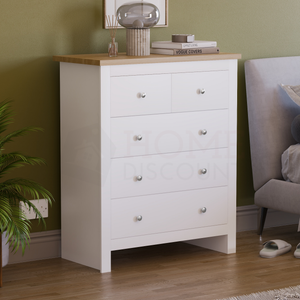Arlington 5-Drawer Chest - White