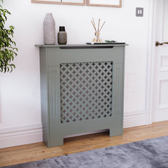 Oxford Radiator Cover - Grey, Small