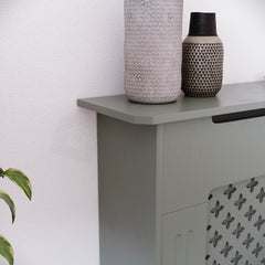 Oxford Radiator Cover - Grey, Small