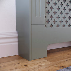 Oxford Radiator Cover - Grey, Small