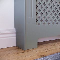 Oxford Radiator Cover - Grey, Large