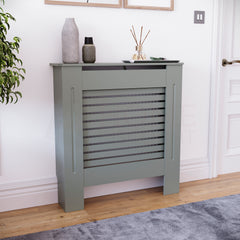 Milton Radiator Cover - Grey, Small