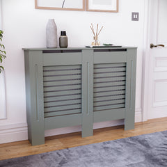 Milton Radiator Cover - Grey, Medium