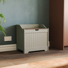 Priano Laundry Chest - Grey & Oak