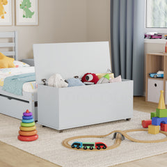Leon Toy Box, White