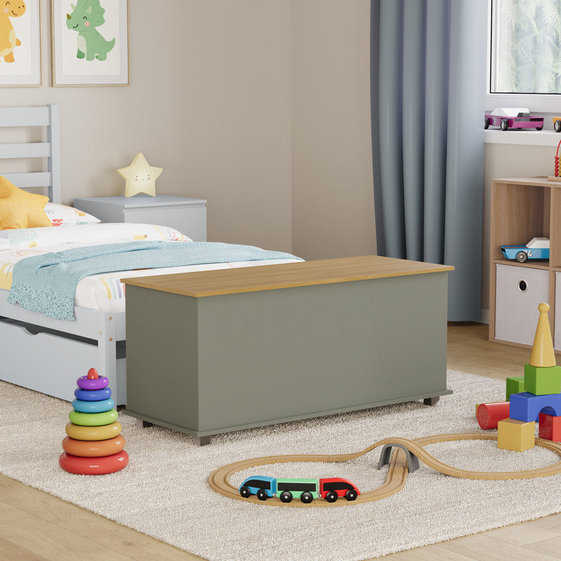 Arlington Toy Box, Grey