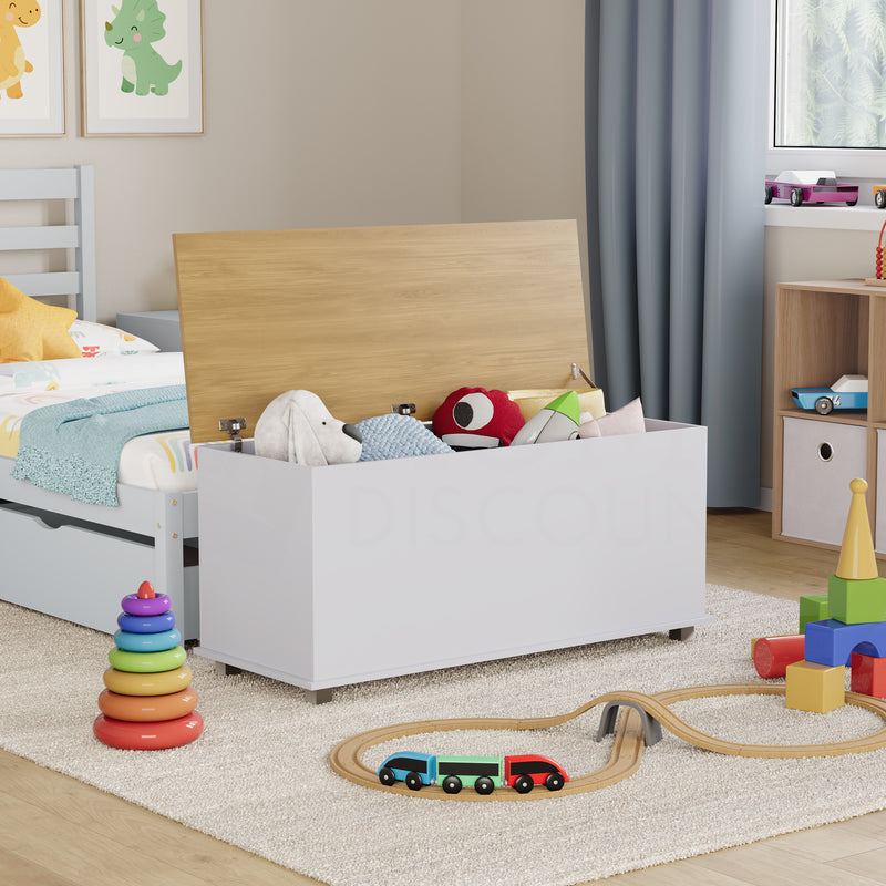 Arlington Toy Box, White