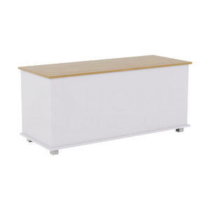 Arlington Storage Ottoman, White