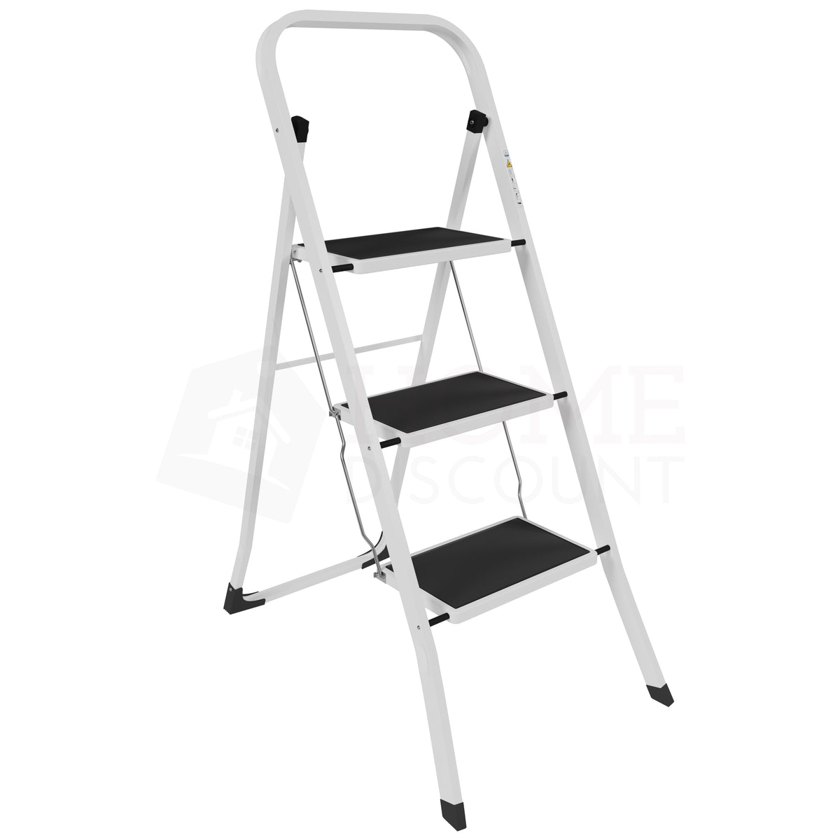 3-Step Ladder With Anti-Slip Mat