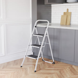 3-Step Ladder With Anti-Slip Mat