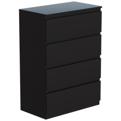 Denver 5-Drawer Chest, Black