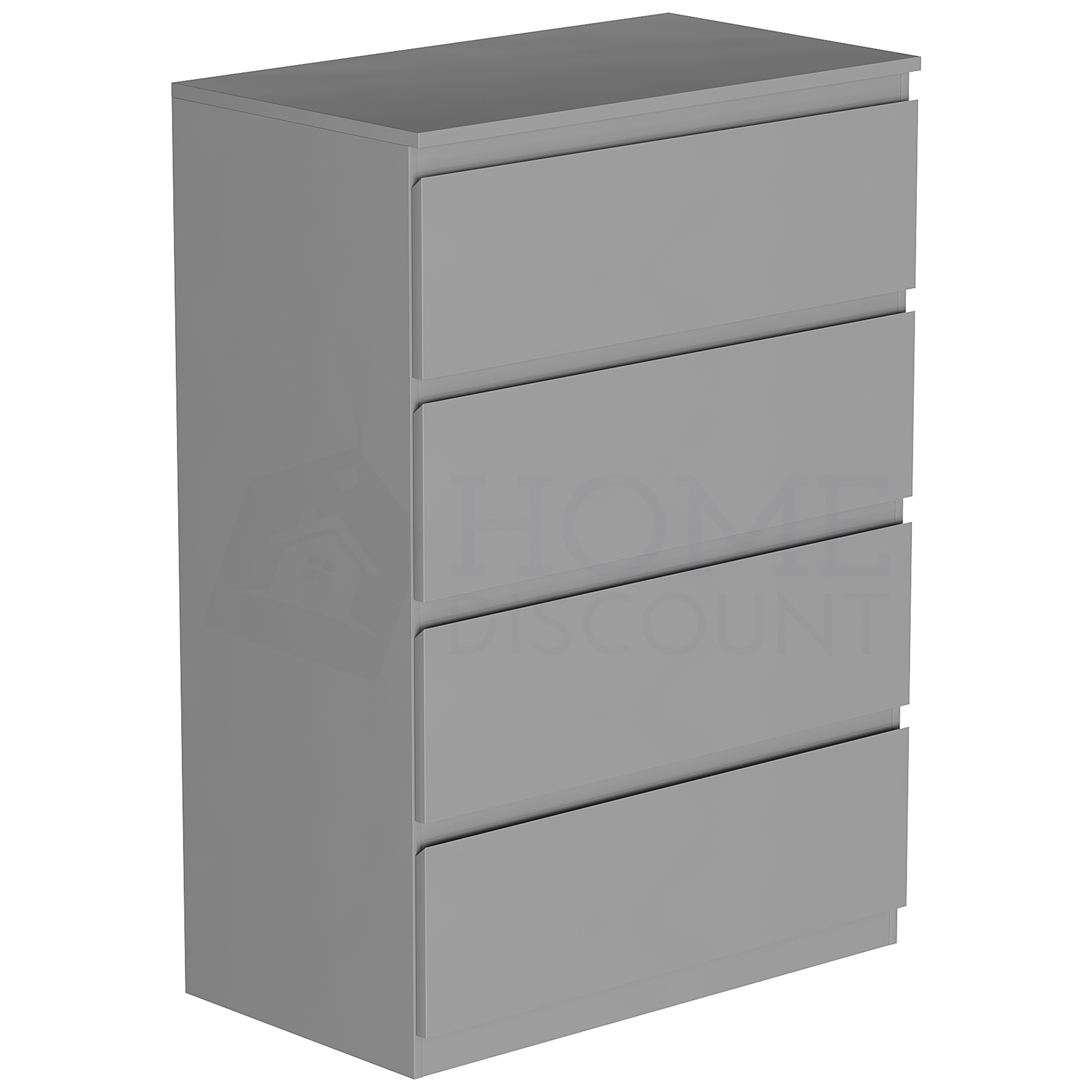 Denver 4 Drawer Chest Grey Home Discount Ltd