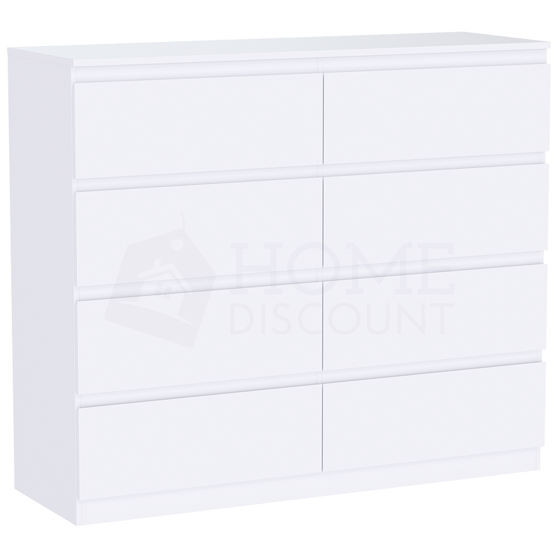 White discount 8 drawers