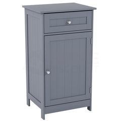 1 Door 1 Drawer Freestanding Cabinet, Grey (FSC 100%)