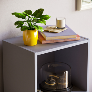 Oxford 3-Tier Cube Bookcase - Grey
