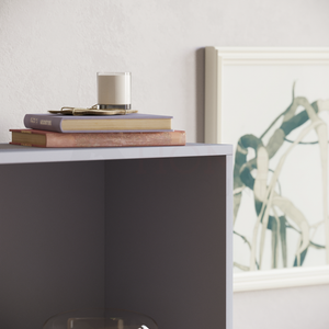 Cambridge 3-Tier Medium Bookcase - Grey