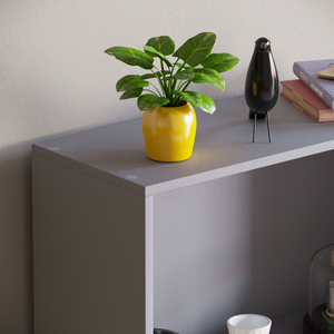 Cambridge 3-Tier Medium Bookcase - Grey