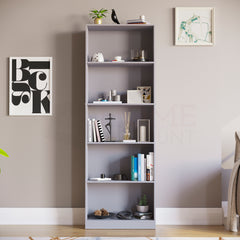 Cambridge 5-Tier Extra Large Bookcase - Grey