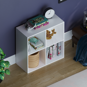 Durham 4-Cube Storage Unit - White