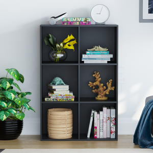 Durham 6-Cube Storage Unit - Black