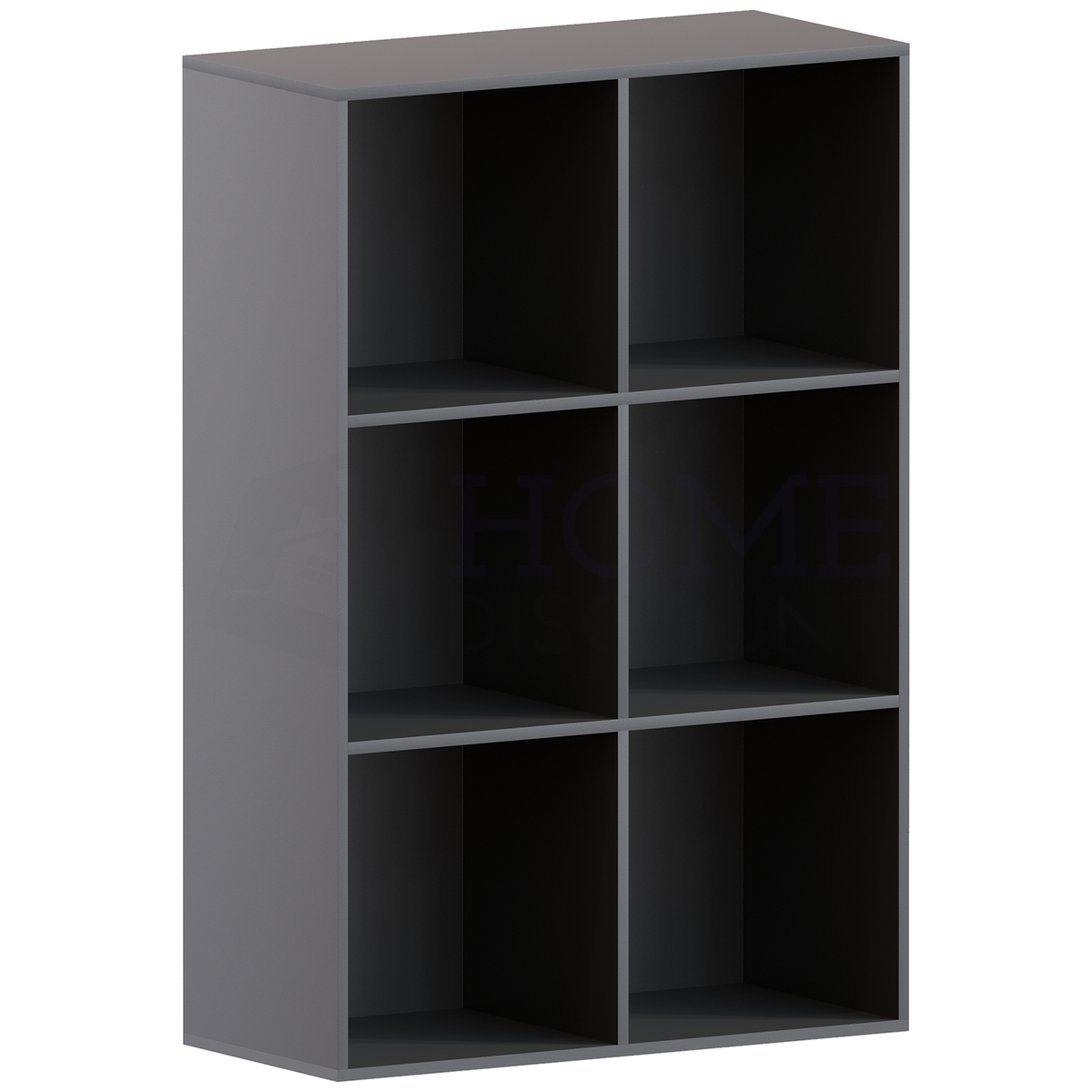Durham 6-Cube Storage Unit - Black