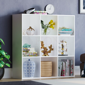 Durham 9-Cube Storage Unit - White