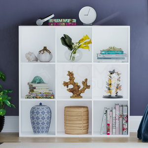 Durham 9-Cube Storage Unit - White