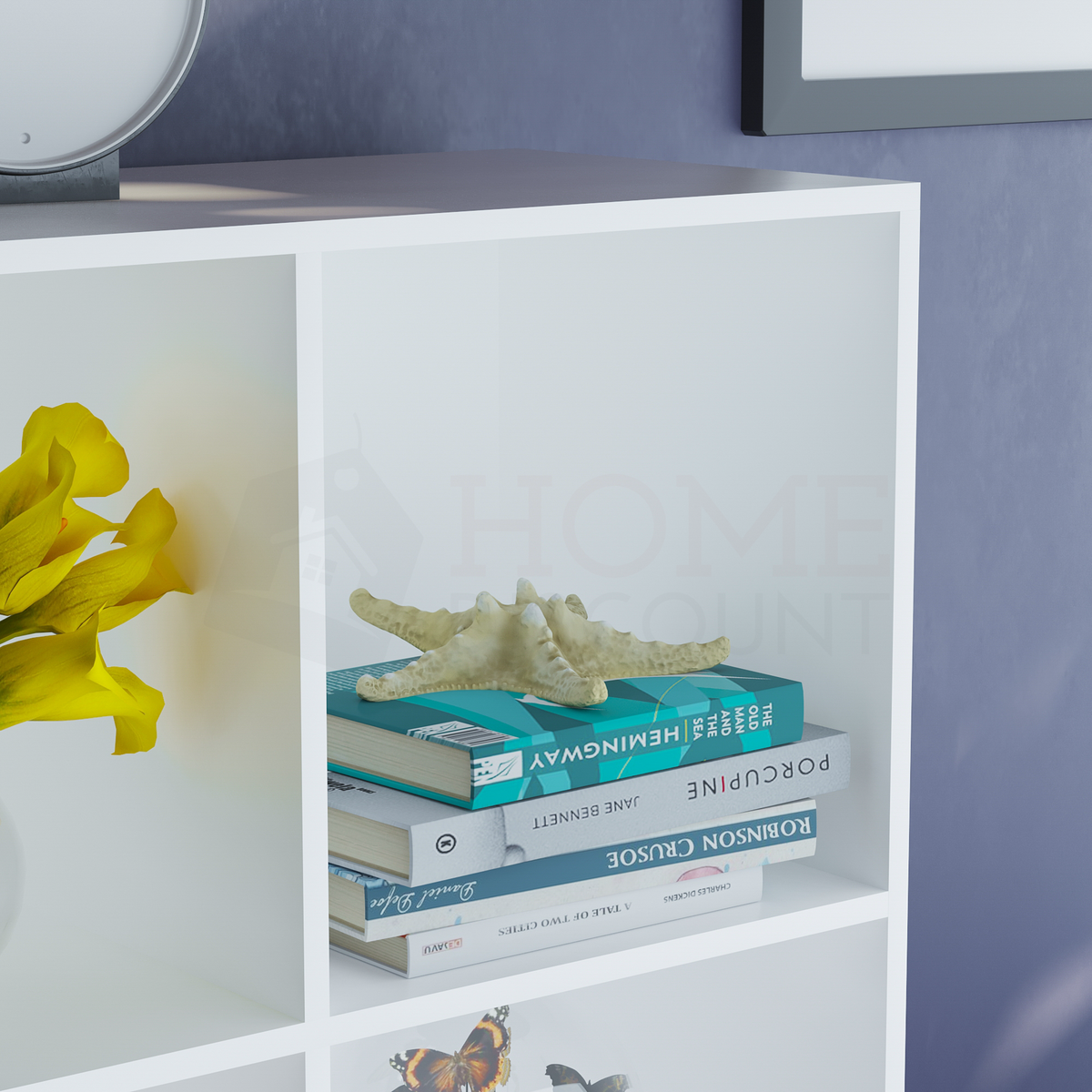 Durham 9-Cube Storage Unit - White