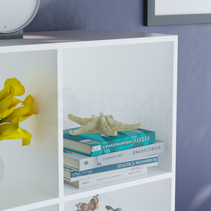 Durham 9-Cube Storage Unit - White
