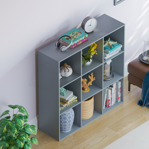 Durham 9-Cube Storage Unit - Grey