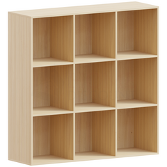 Durham 9-Cube Storage Unit - Oak