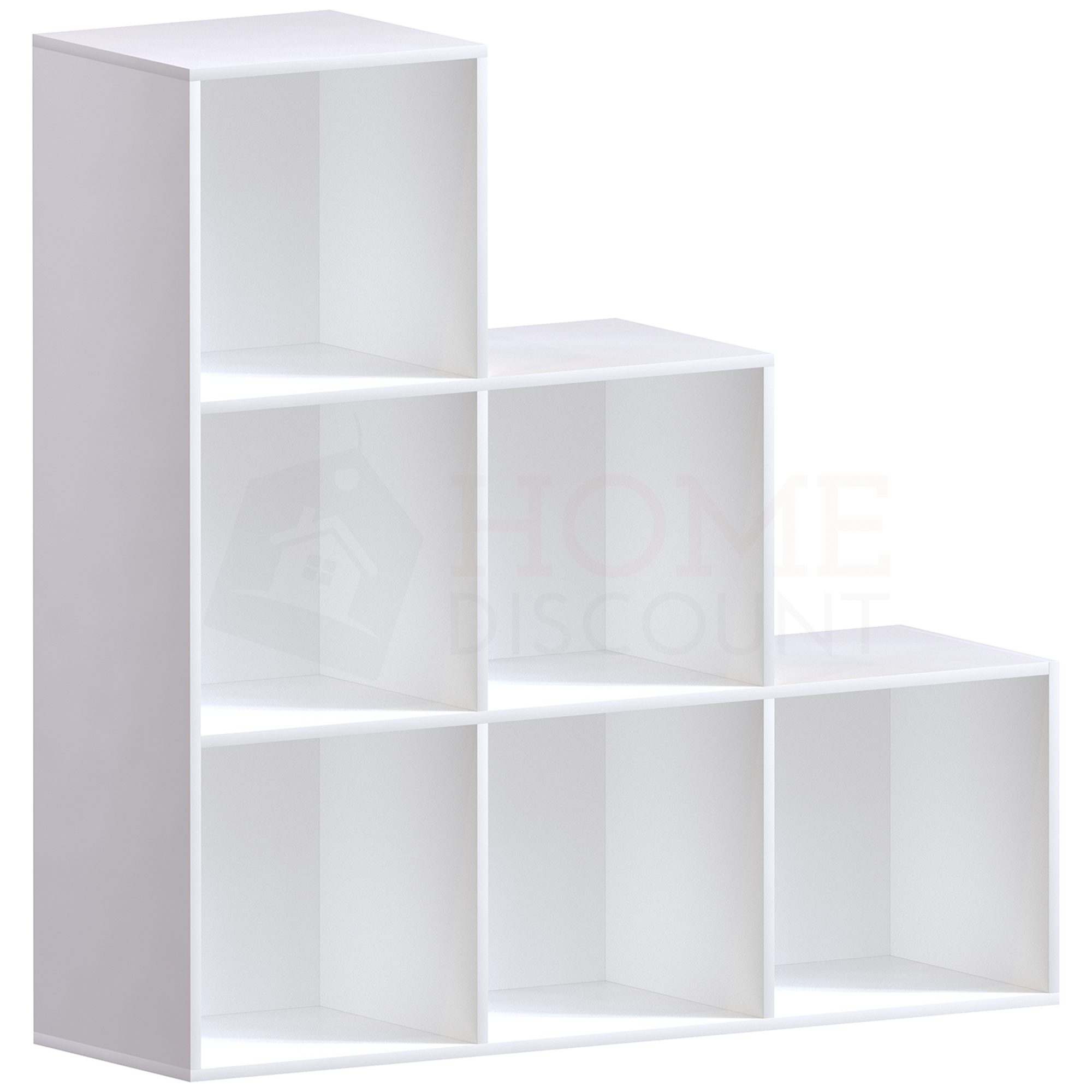 White 6 cube shelf deals