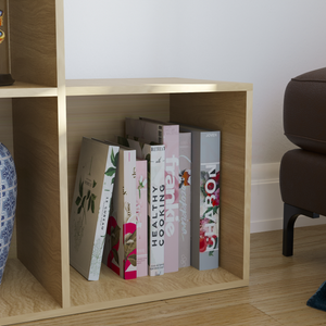 Durham 10-Cube Staircase Storage Unit - Oak