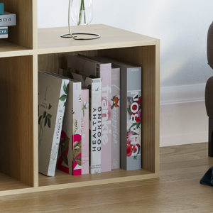 Durham 10-Cube Staircase Storage Unit - Oak