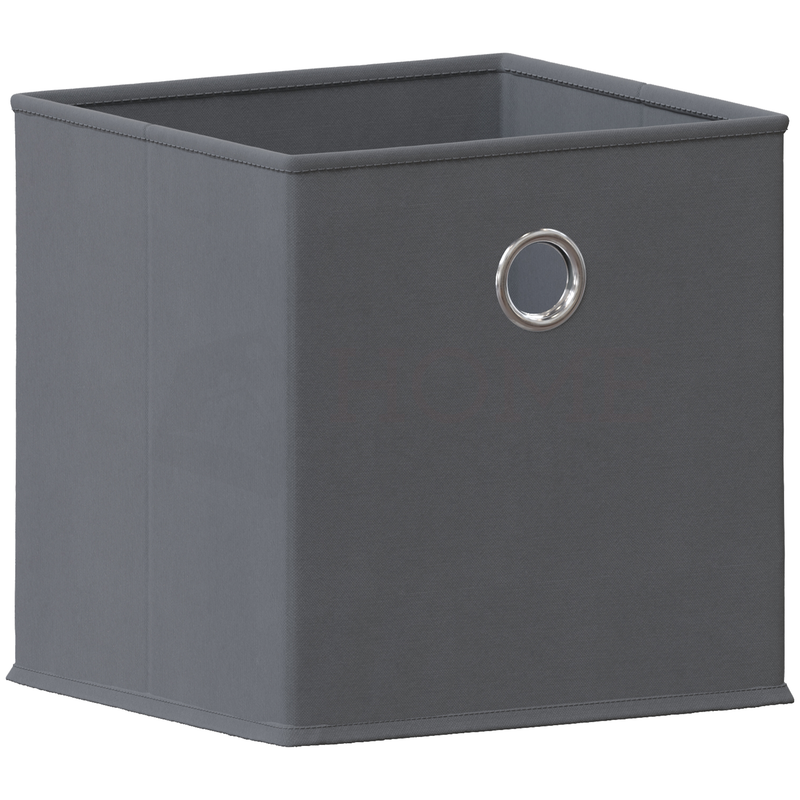 Durham Cube Storage Basket, Grey