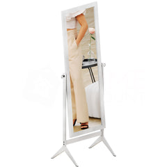 Nishano Rectangular Cheval Mirror - White