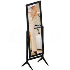 Nishano Rectangular Cheval Mirror - Black