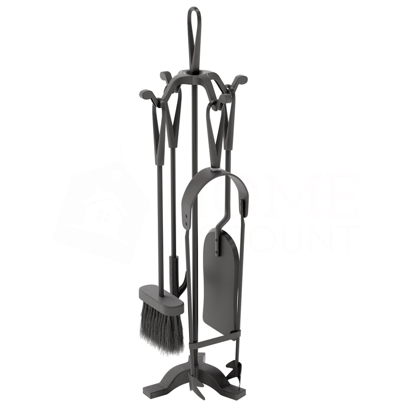 5-Piece Buxton Companion Set - Black