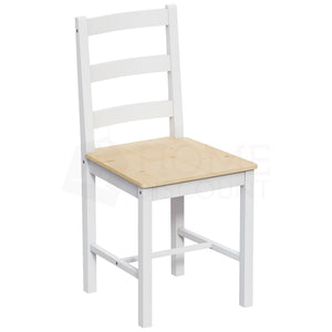 Yorkshire 2-Seater Dining Set - White & Pine