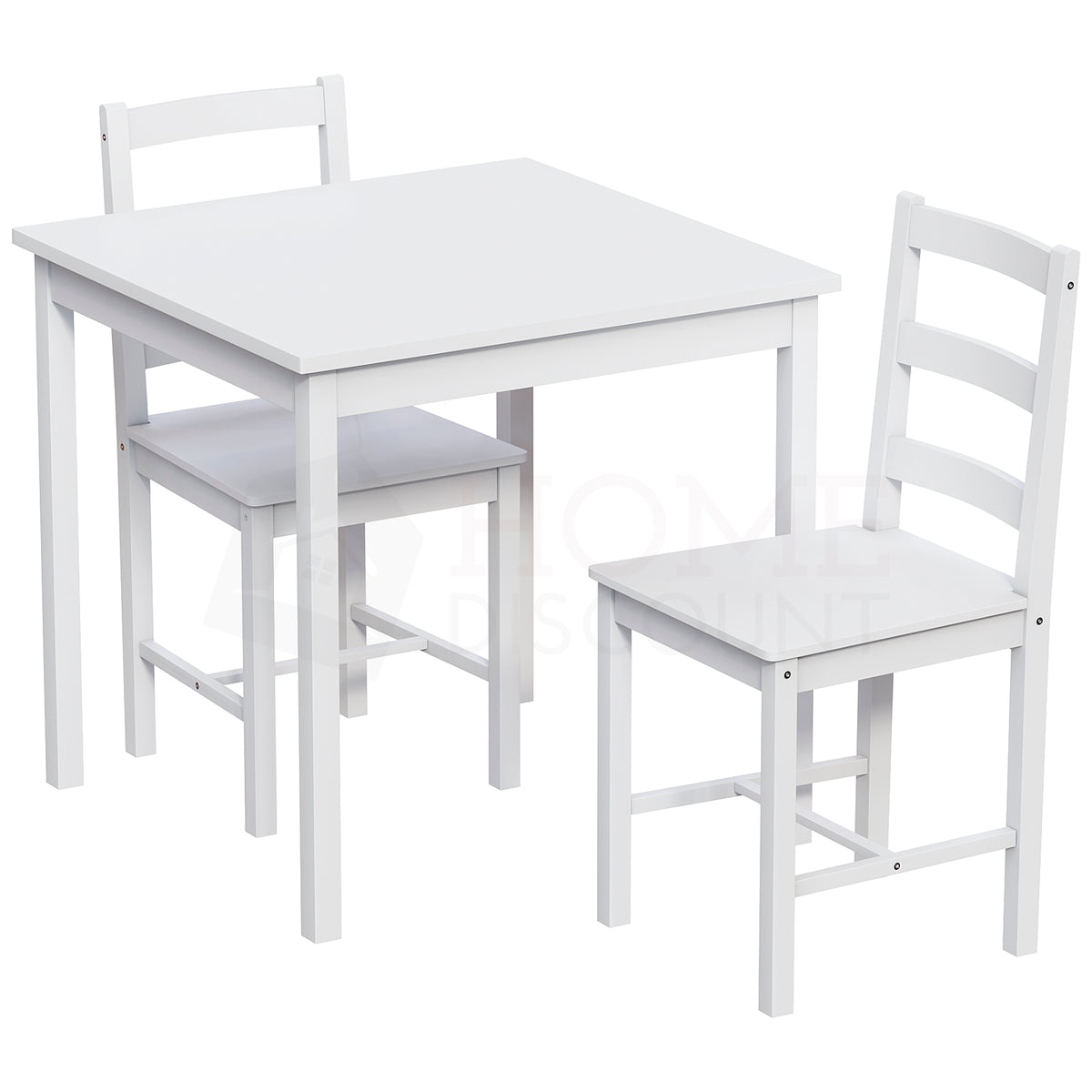 Yorkshire 2-Seater Dining Set - White