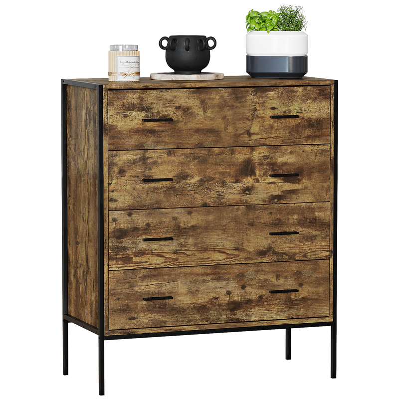 Dark wood storage chest deals
