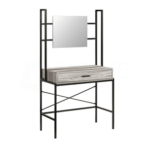 Brooklyn 1-Drawer Dressing Table - Grey