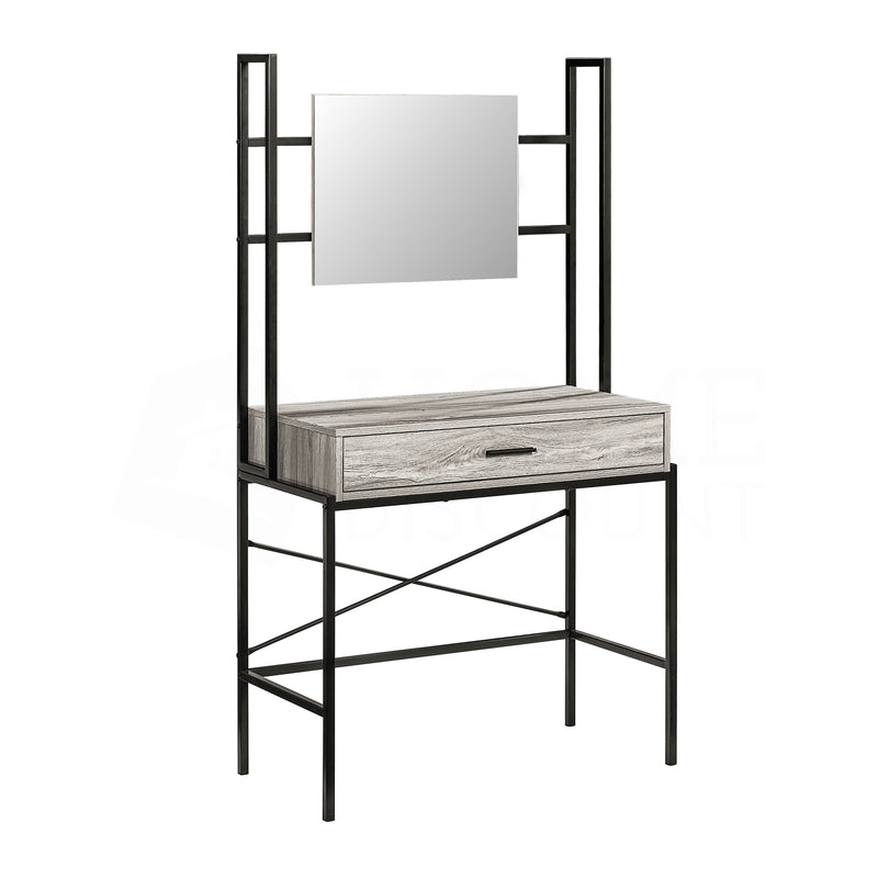 Brooklyn 1-Drawer Dressing Table - Grey