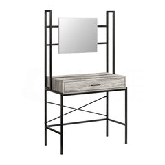 Brooklyn 1-Drawer Dressing Table - Grey