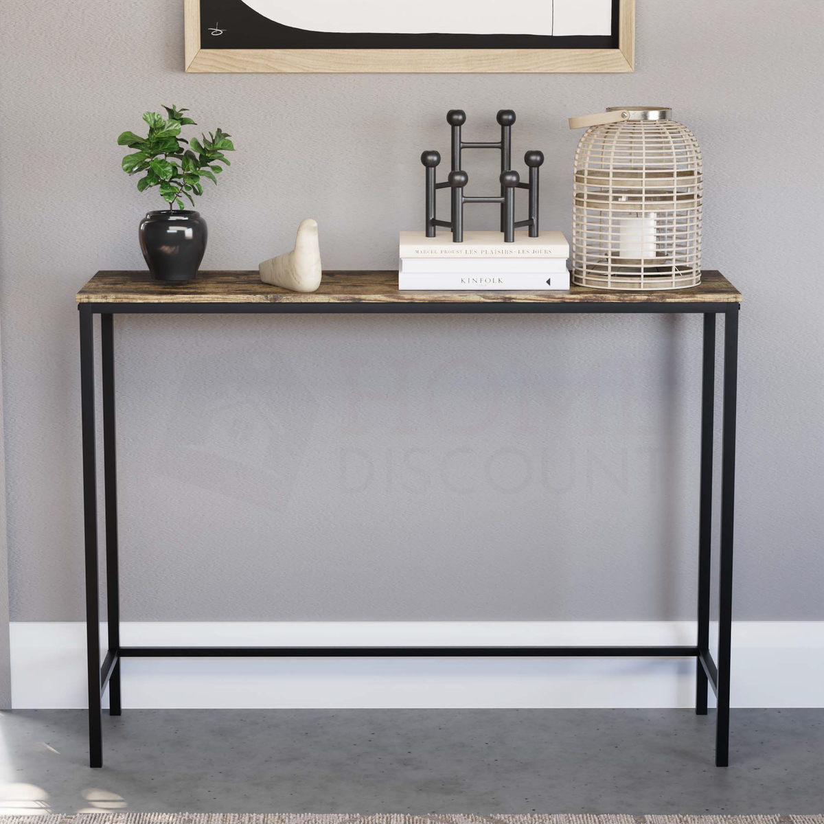 Brooklyn Console Table - Dark Wood