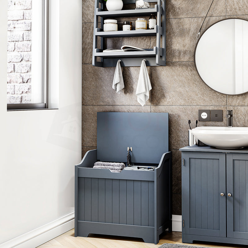 Laundry Chest, Grey (FSC 100%)